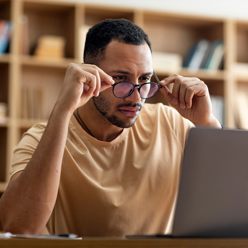 Sustained focus icon — Memocept supports laser concentration throughout the day